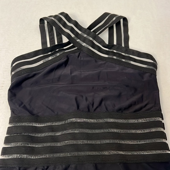 AAVA BLACK ONE PIECE SWIMSUIT X-SMALL - Picture 3 of 12